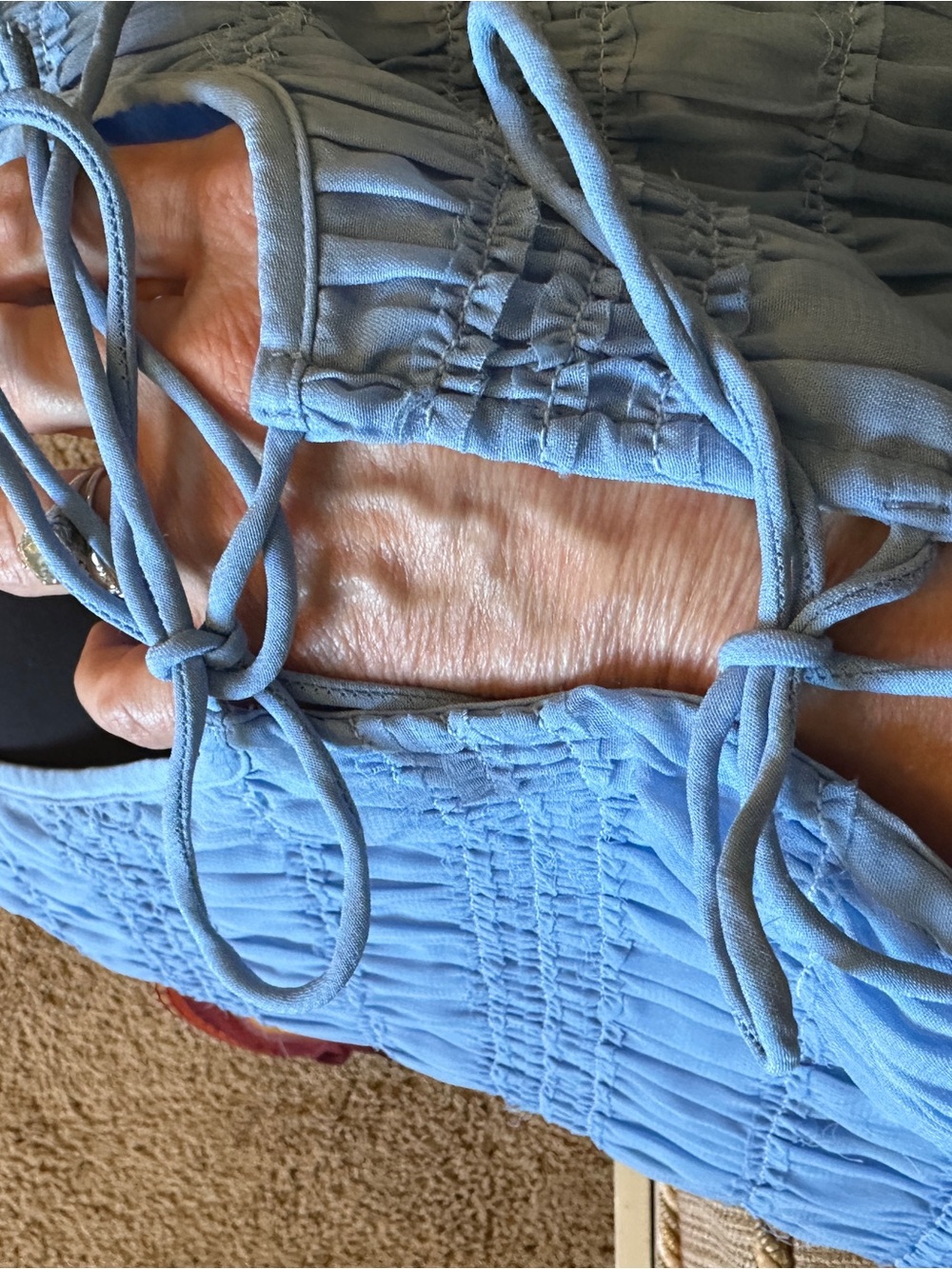 Abercrombie & Fitch Light Blue Matching Set - Picture 2 of 5